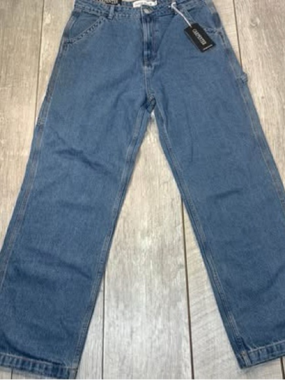 refuge denim women’s carpenter high rise wide leg jeans Nwt size 11